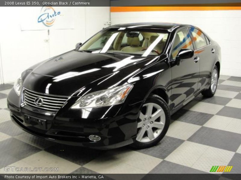 Obsidian Black / Cashmere 2008 Lexus ES 350