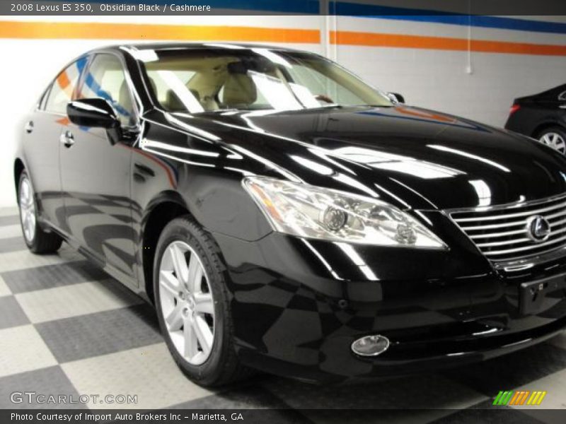 Obsidian Black / Cashmere 2008 Lexus ES 350