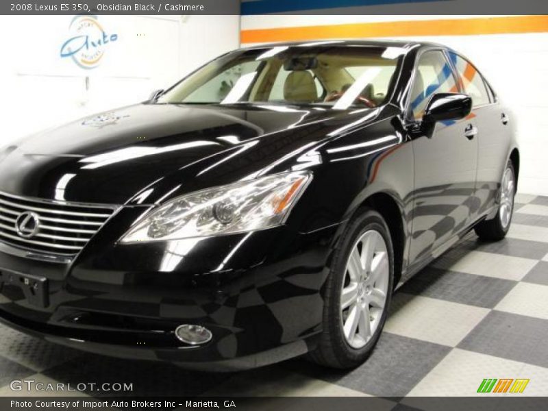 Obsidian Black / Cashmere 2008 Lexus ES 350