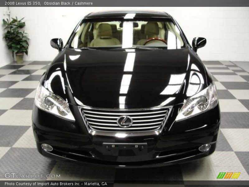 Obsidian Black / Cashmere 2008 Lexus ES 350
