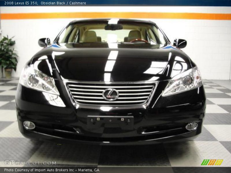 Obsidian Black / Cashmere 2008 Lexus ES 350