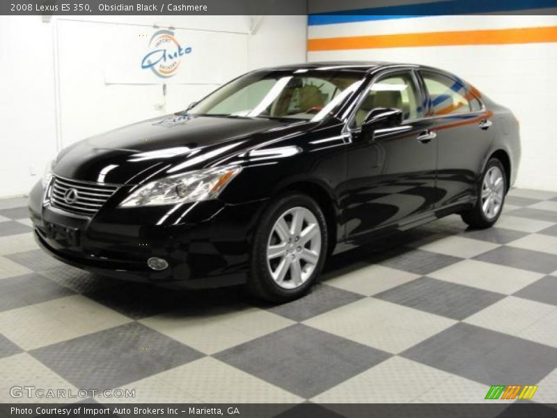 Obsidian Black / Cashmere 2008 Lexus ES 350