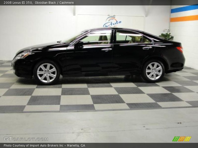 Obsidian Black / Cashmere 2008 Lexus ES 350