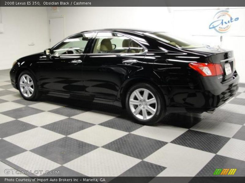 Obsidian Black / Cashmere 2008 Lexus ES 350