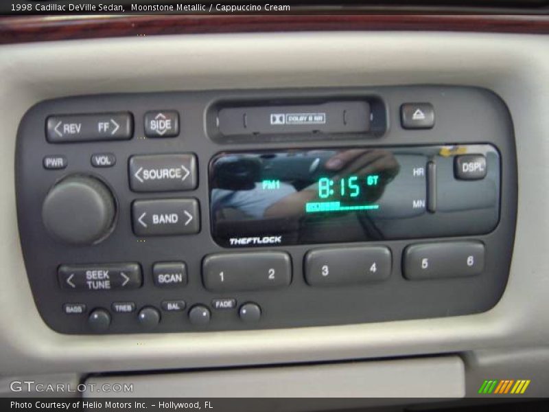 Moonstone Metallic / Cappuccino Cream 1998 Cadillac DeVille Sedan