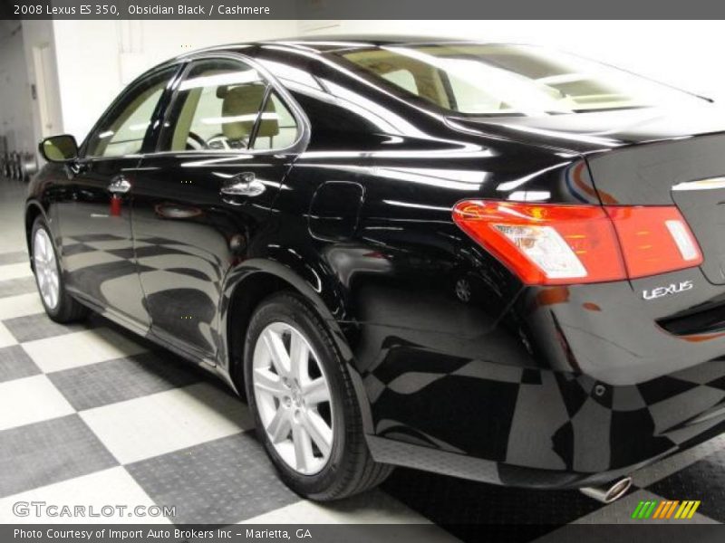Obsidian Black / Cashmere 2008 Lexus ES 350