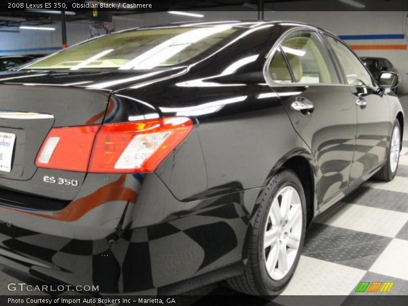 Obsidian Black / Cashmere 2008 Lexus ES 350
