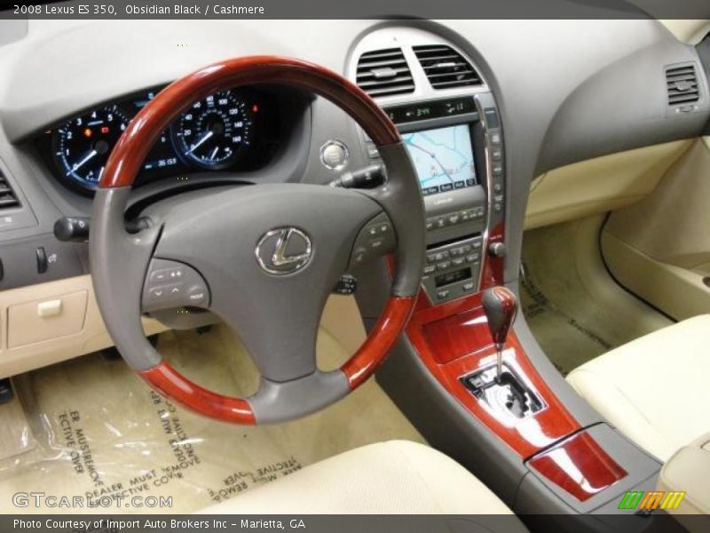 Obsidian Black / Cashmere 2008 Lexus ES 350
