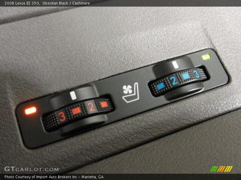 Obsidian Black / Cashmere 2008 Lexus ES 350