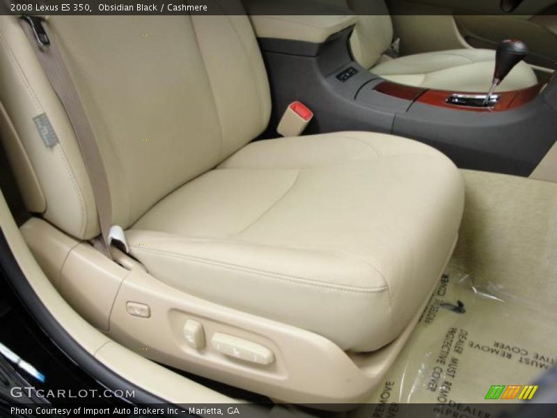 Obsidian Black / Cashmere 2008 Lexus ES 350