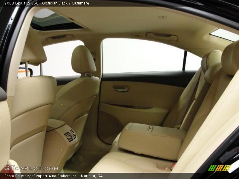Obsidian Black / Cashmere 2008 Lexus ES 350