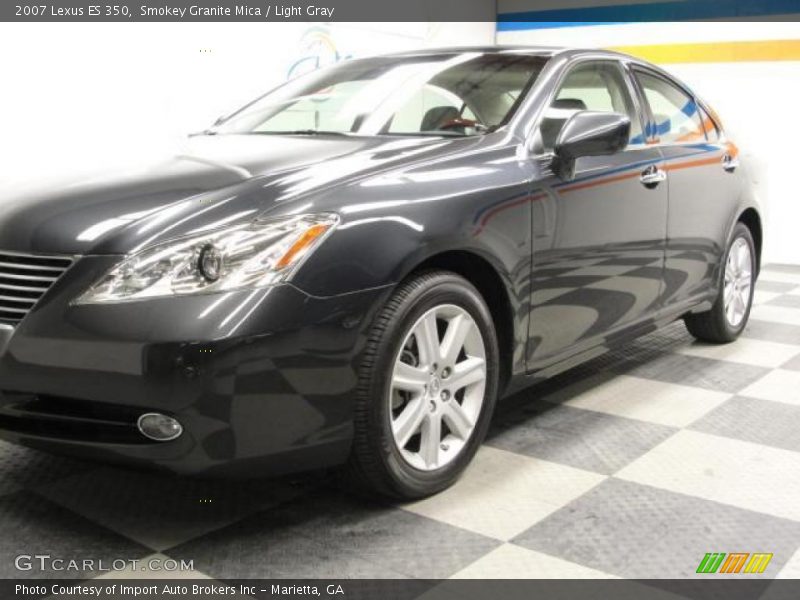 Smokey Granite Mica / Light Gray 2007 Lexus ES 350