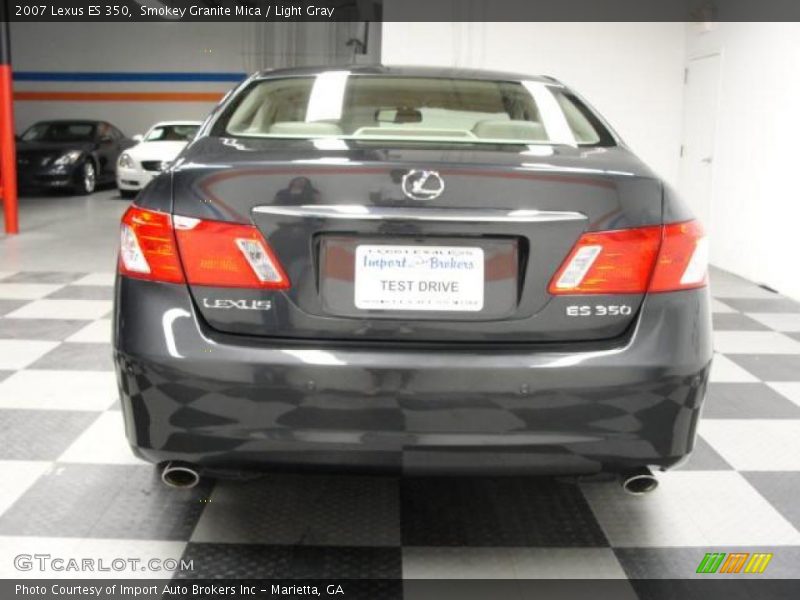 Smokey Granite Mica / Light Gray 2007 Lexus ES 350