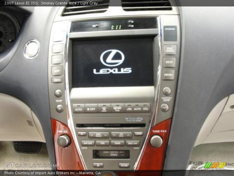Smokey Granite Mica / Light Gray 2007 Lexus ES 350