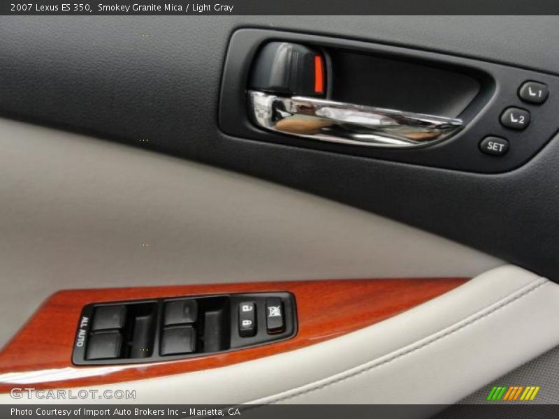 Smokey Granite Mica / Light Gray 2007 Lexus ES 350