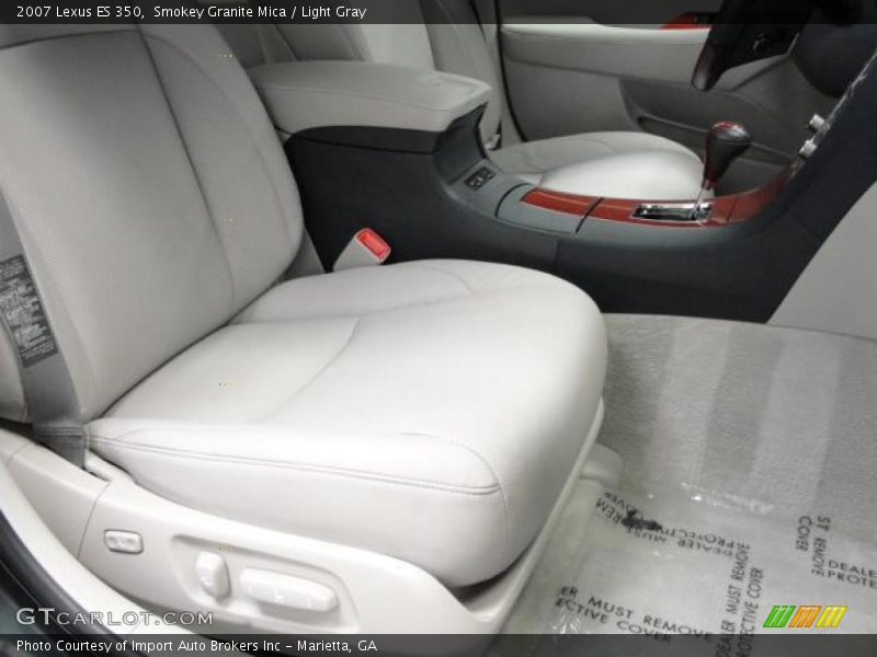 Smokey Granite Mica / Light Gray 2007 Lexus ES 350