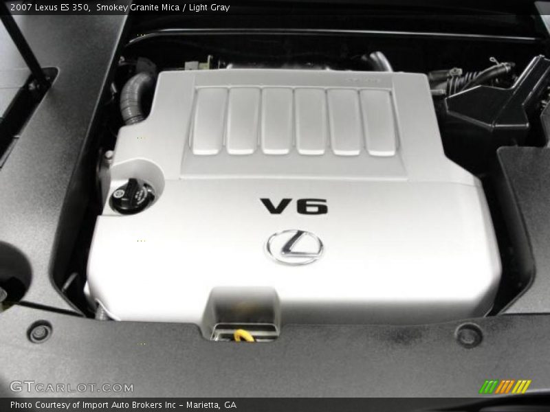 Smokey Granite Mica / Light Gray 2007 Lexus ES 350