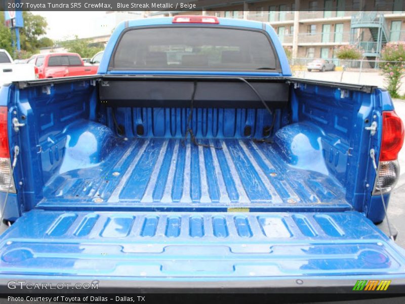 Blue Streak Metallic / Beige 2007 Toyota Tundra SR5 CrewMax