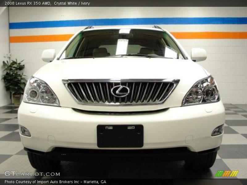Crystal White / Ivory 2008 Lexus RX 350 AWD