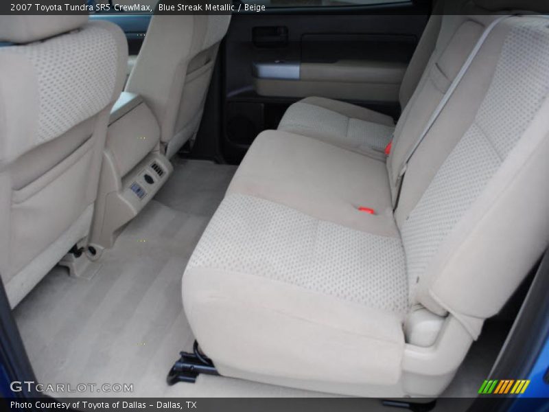 Blue Streak Metallic / Beige 2007 Toyota Tundra SR5 CrewMax