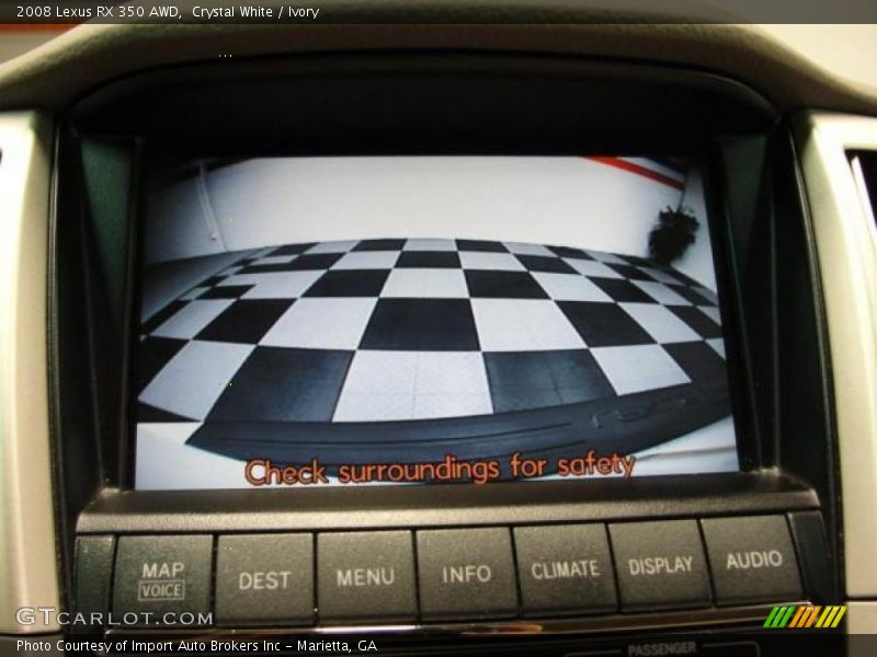 Crystal White / Ivory 2008 Lexus RX 350 AWD
