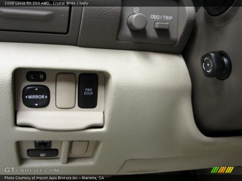 Crystal White / Ivory 2008 Lexus RX 350 AWD