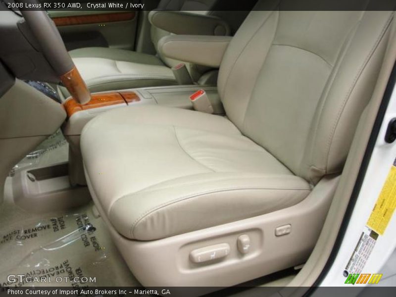 Crystal White / Ivory 2008 Lexus RX 350 AWD