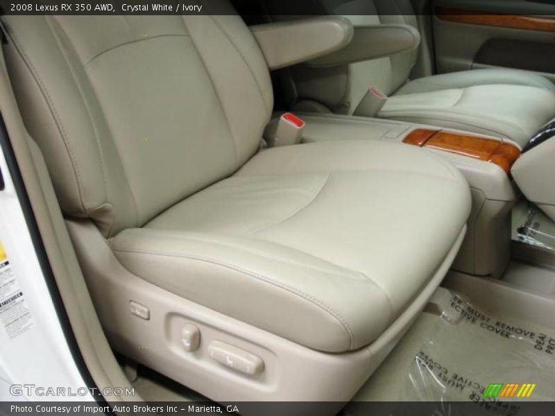 Crystal White / Ivory 2008 Lexus RX 350 AWD