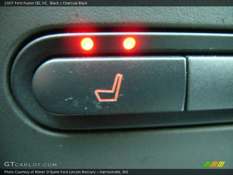 Black / Charcoal Black 2007 Ford Fusion SEL V6