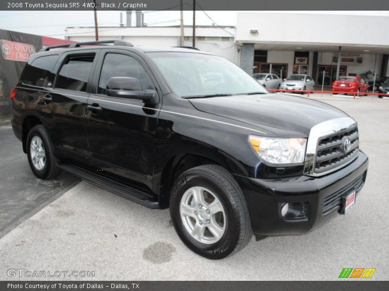 Black / Graphite 2008 Toyota Sequoia SR5 4WD