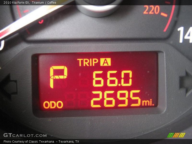 Titanium / Coffee 2010 Kia Forte EX
