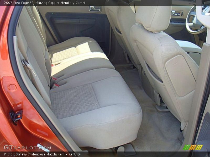 Blazing Copper Metallic / Camel 2007 Ford Edge SE
