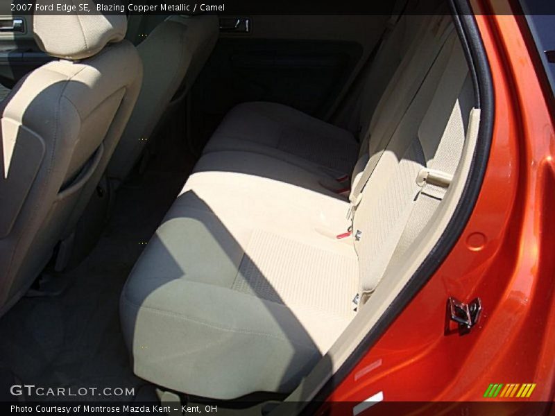 Blazing Copper Metallic / Camel 2007 Ford Edge SE