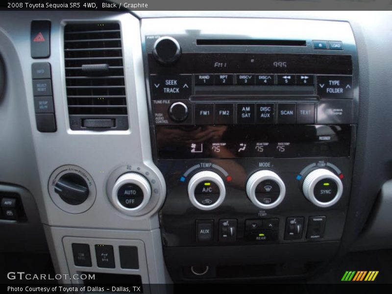 Black / Graphite 2008 Toyota Sequoia SR5 4WD