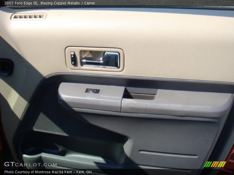 Blazing Copper Metallic / Camel 2007 Ford Edge SE