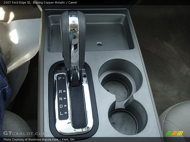 Blazing Copper Metallic / Camel 2007 Ford Edge SE