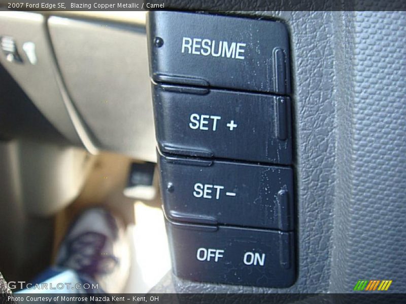 Blazing Copper Metallic / Camel 2007 Ford Edge SE
