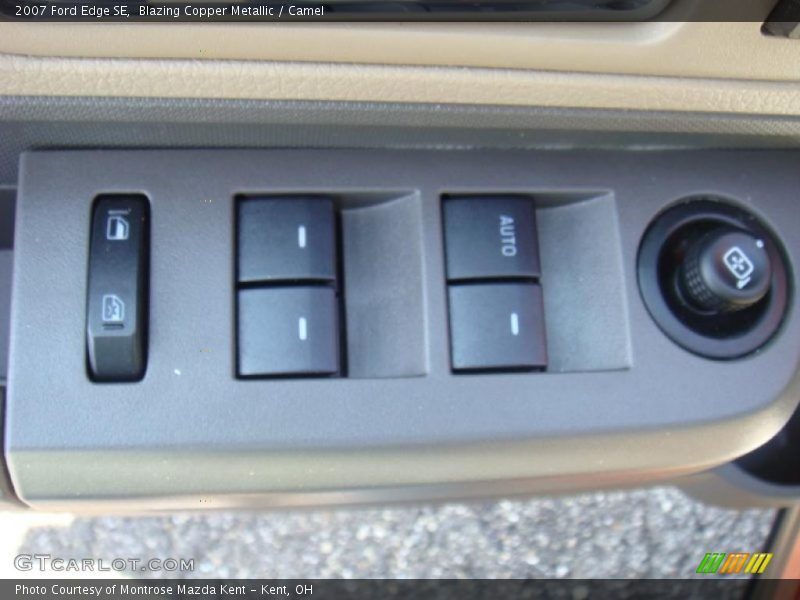 Blazing Copper Metallic / Camel 2007 Ford Edge SE