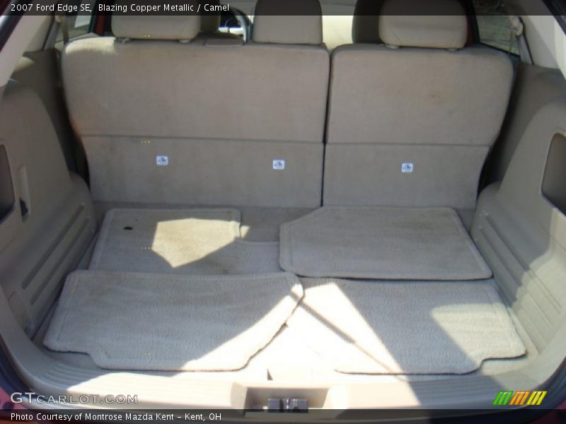 Blazing Copper Metallic / Camel 2007 Ford Edge SE