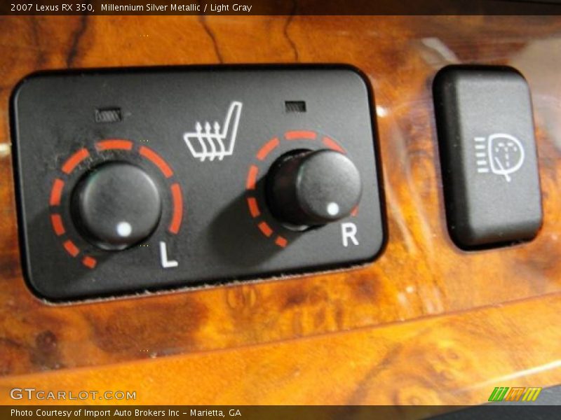 Millennium Silver Metallic / Light Gray 2007 Lexus RX 350