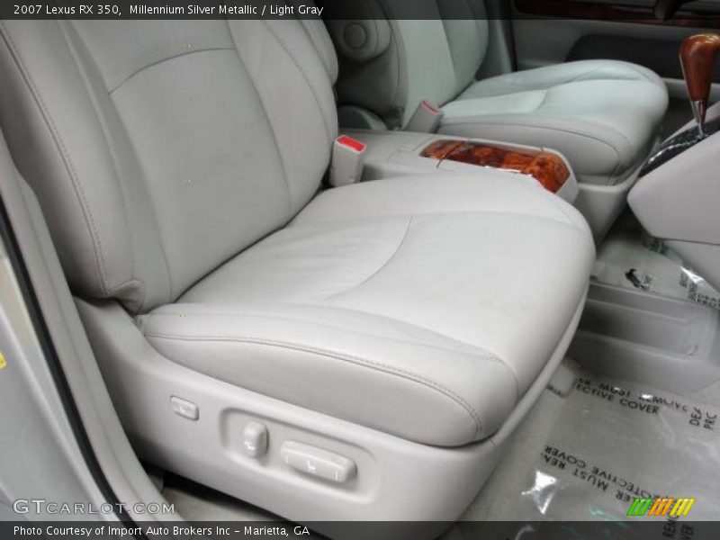 Millennium Silver Metallic / Light Gray 2007 Lexus RX 350