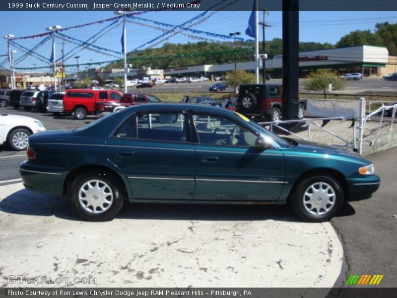 Jasper Green Metallic / Medium Gray 1999 Buick Century Custom