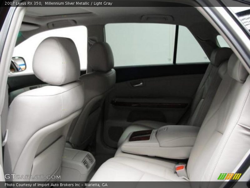 Millennium Silver Metallic / Light Gray 2007 Lexus RX 350