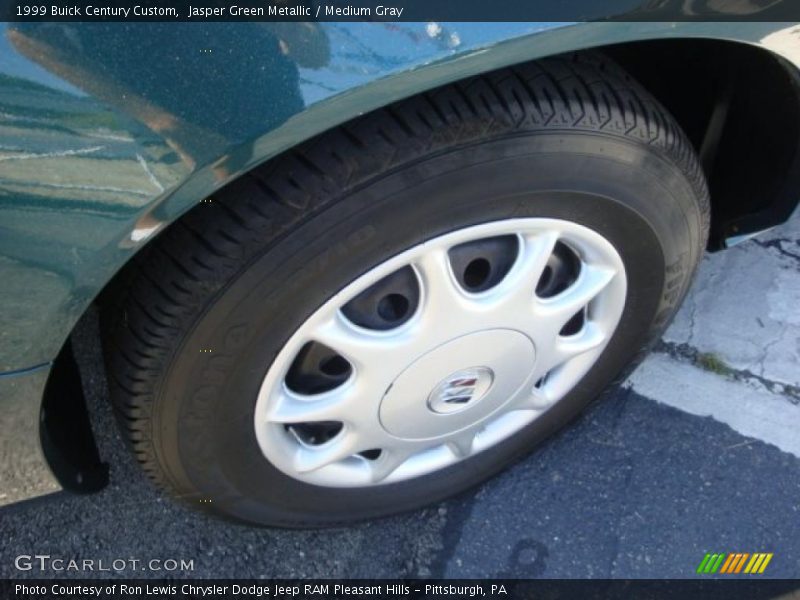Jasper Green Metallic / Medium Gray 1999 Buick Century Custom