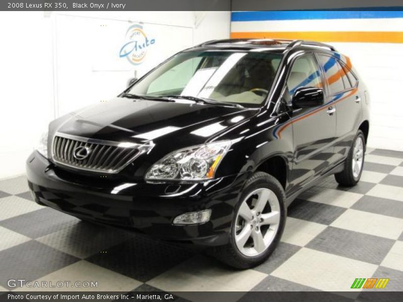Black Onyx / Ivory 2008 Lexus RX 350