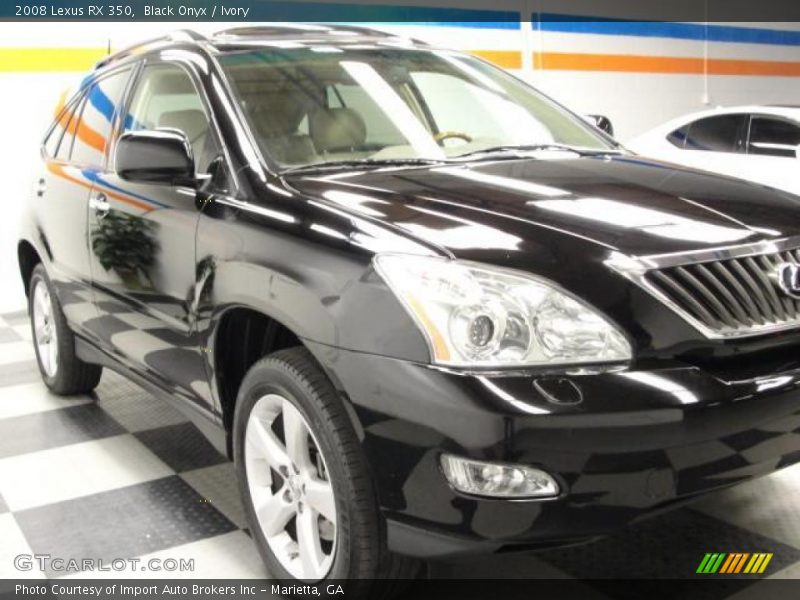 Black Onyx / Ivory 2008 Lexus RX 350