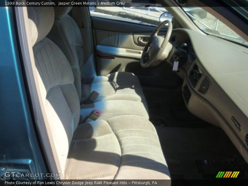 Jasper Green Metallic / Medium Gray 1999 Buick Century Custom