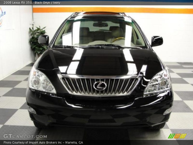 Black Onyx / Ivory 2008 Lexus RX 350