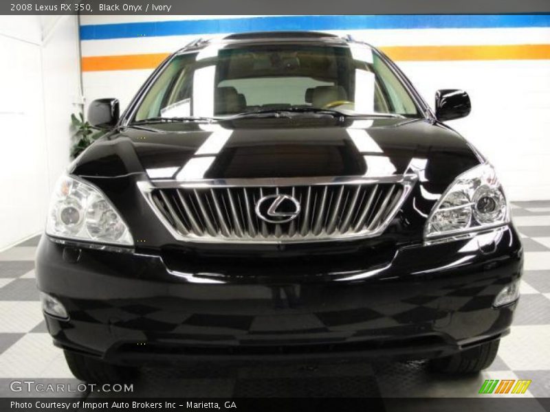 Black Onyx / Ivory 2008 Lexus RX 350