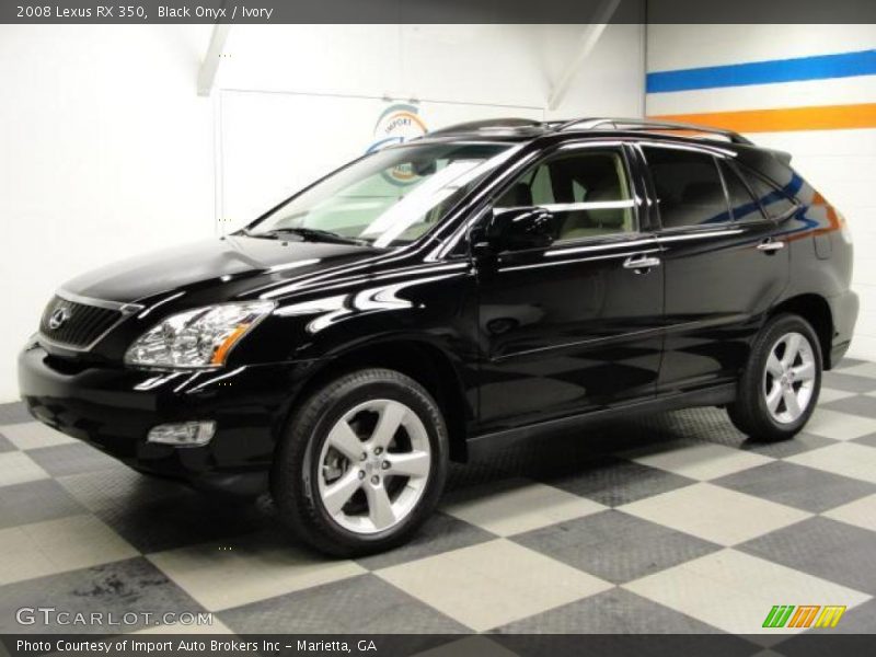 Black Onyx / Ivory 2008 Lexus RX 350